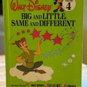 Walt Disney Big and Little, Same and Different Book